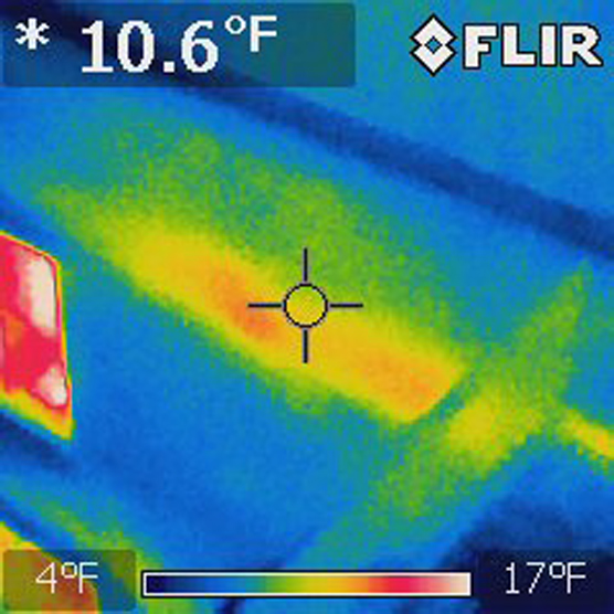 Temperature image sensor