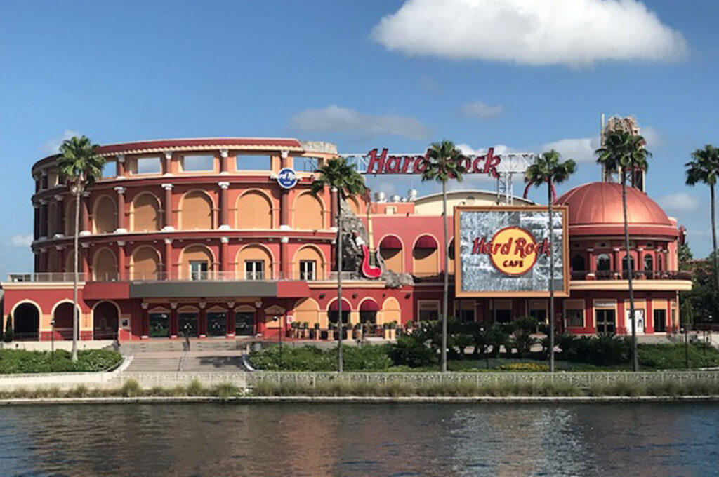 Hard Rock Cafe on the water